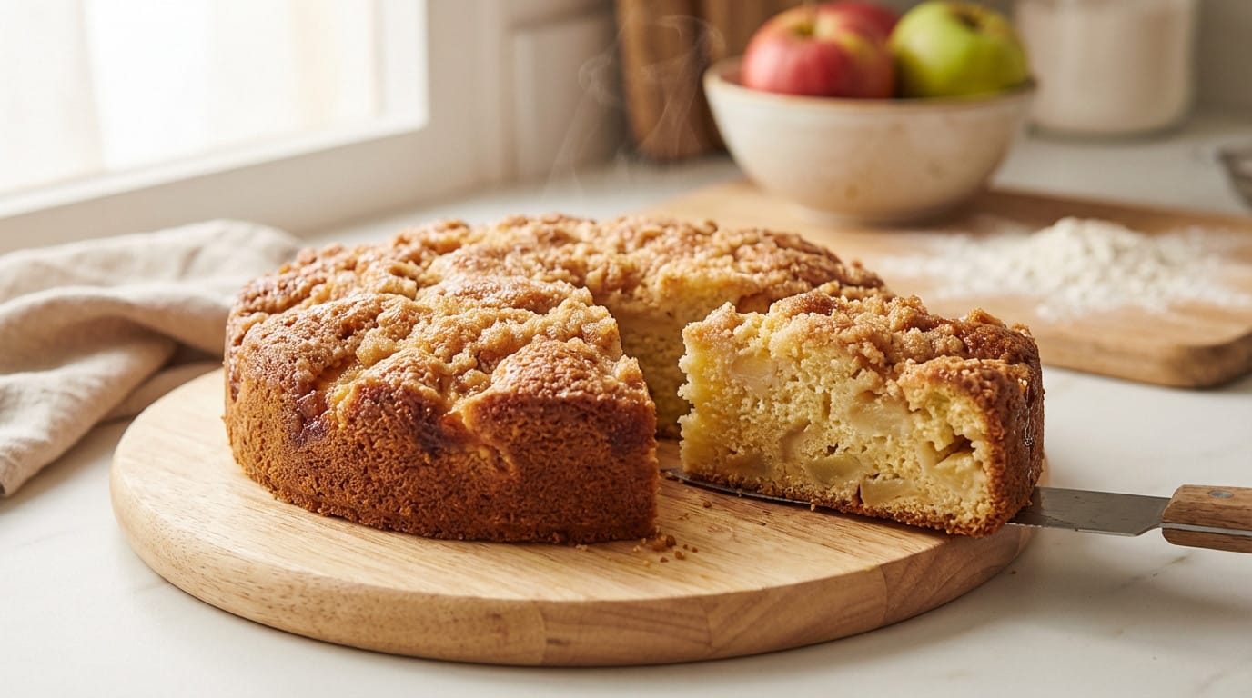 Recette gâteau 5 4 3 2 1 avec pommes, facile et rapide à réaliser
