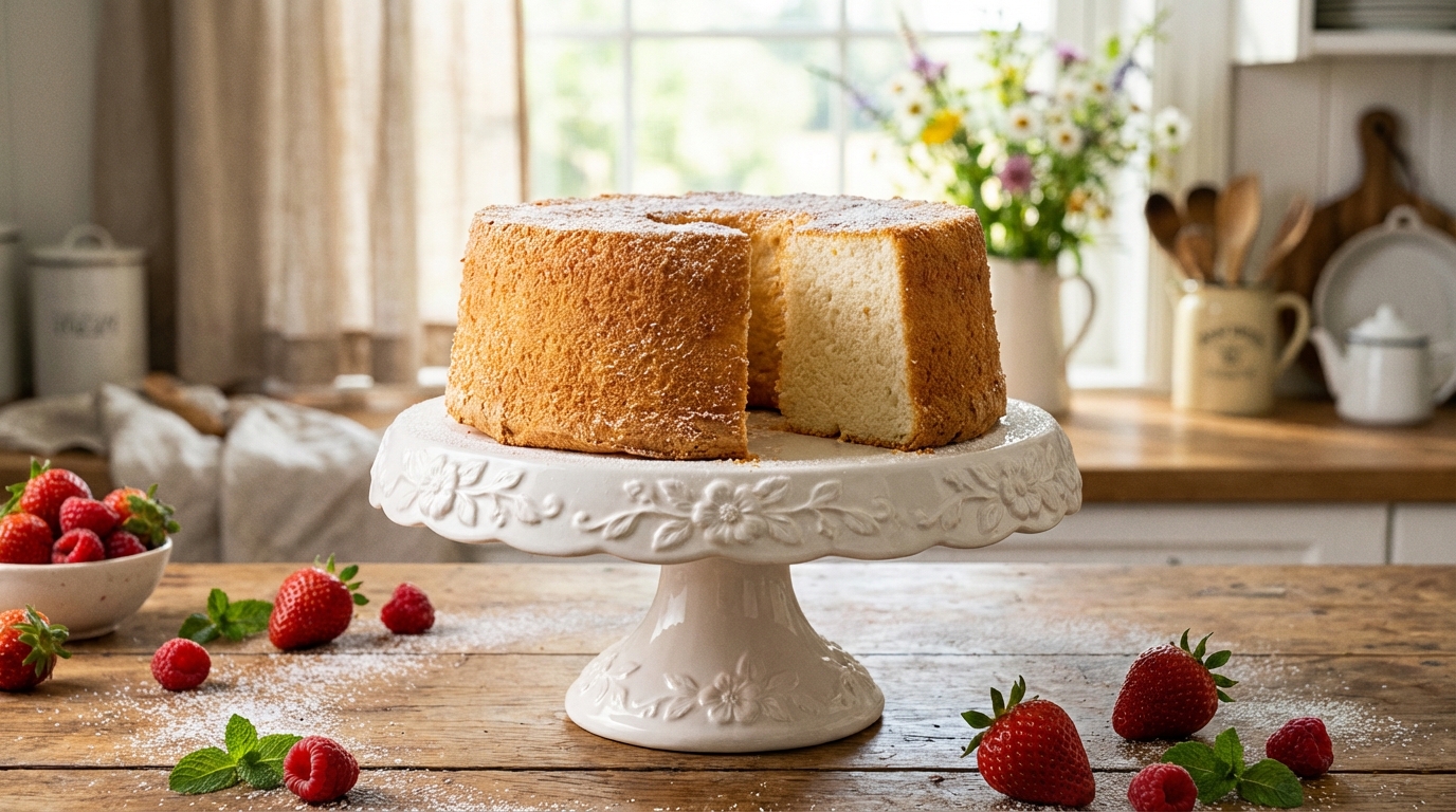 découvrez la recette facile et rapide de l'angel cake aérien, un gâteau léger et moelleux parfait pour toutes les occasions gourmandes.