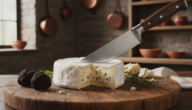 découvrez le brie truffé maison à la noémie honiat, l'apéritif chic et gourmand qui séduira tous vos invités avec ses saveurs raffinées et son élégance unique.