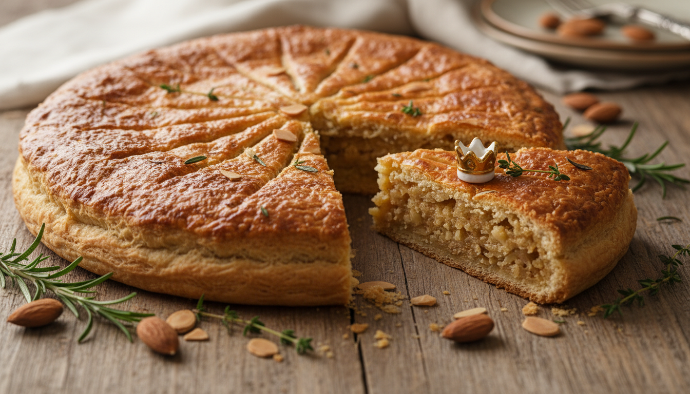 découvrez une galette royale au namandier sans pâte feuilletée, une recette surprenante et délicieuse qui ravira tous les palais. à tester sans attendre !
