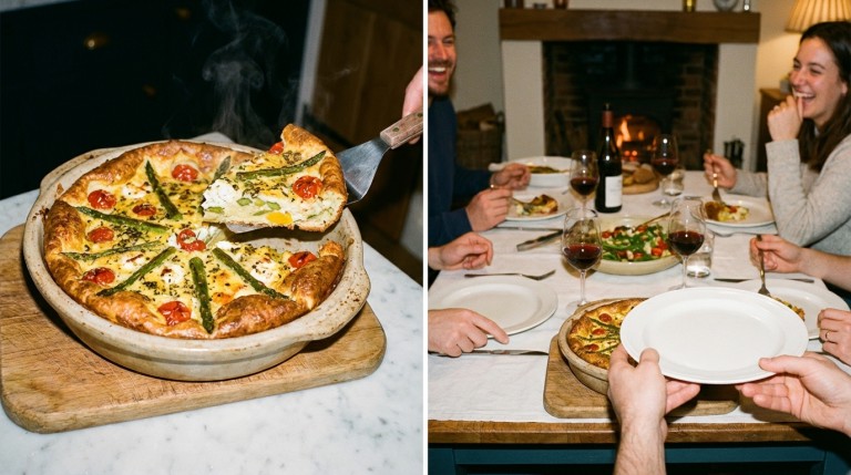 découvrez notre clafoutis gourmand alliant légumes colorés et chèvre frais fondant, une recette savoureuse et légère parfaite pour un repas équilibré et plein de fraîcheur.