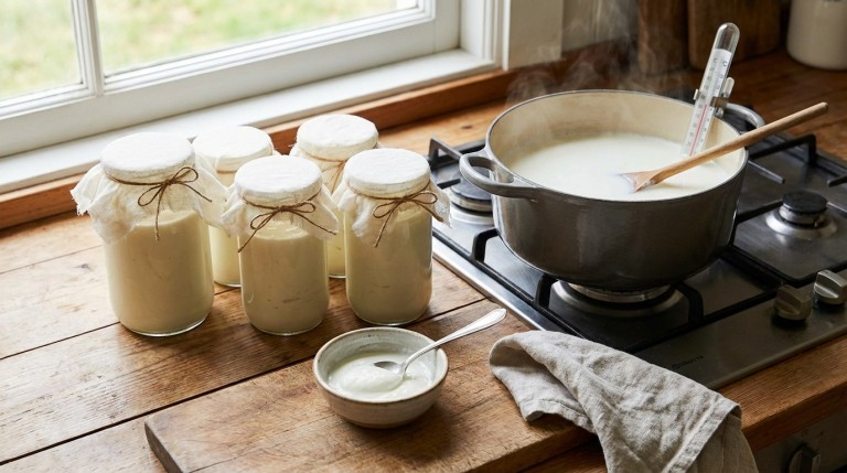 découvrez l'astuce surprenante pour réussir des yaourts maison délicieux sans yaourtière ni machine. une méthode simple et pratique à adopter dès maintenant !