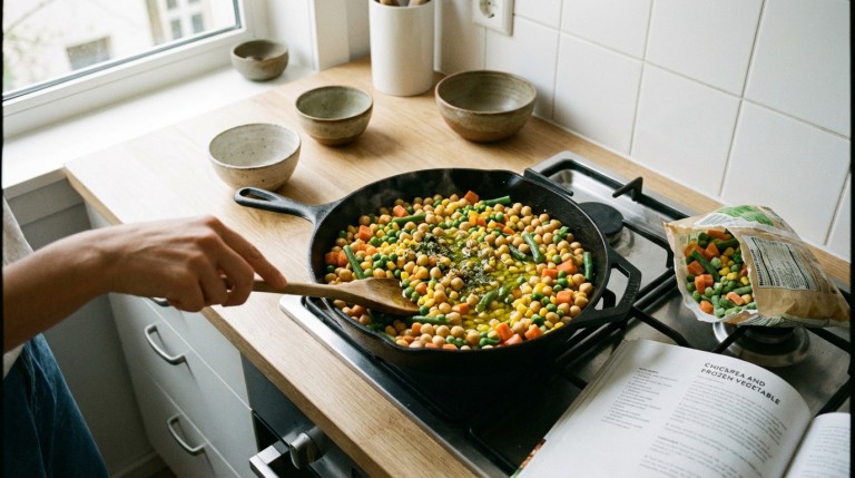découvrez des astuces ingénieuses pour transformer un frigo vide en repas savoureux sans refaire les courses, grâce à notre guide de cuisine de dernière minute.