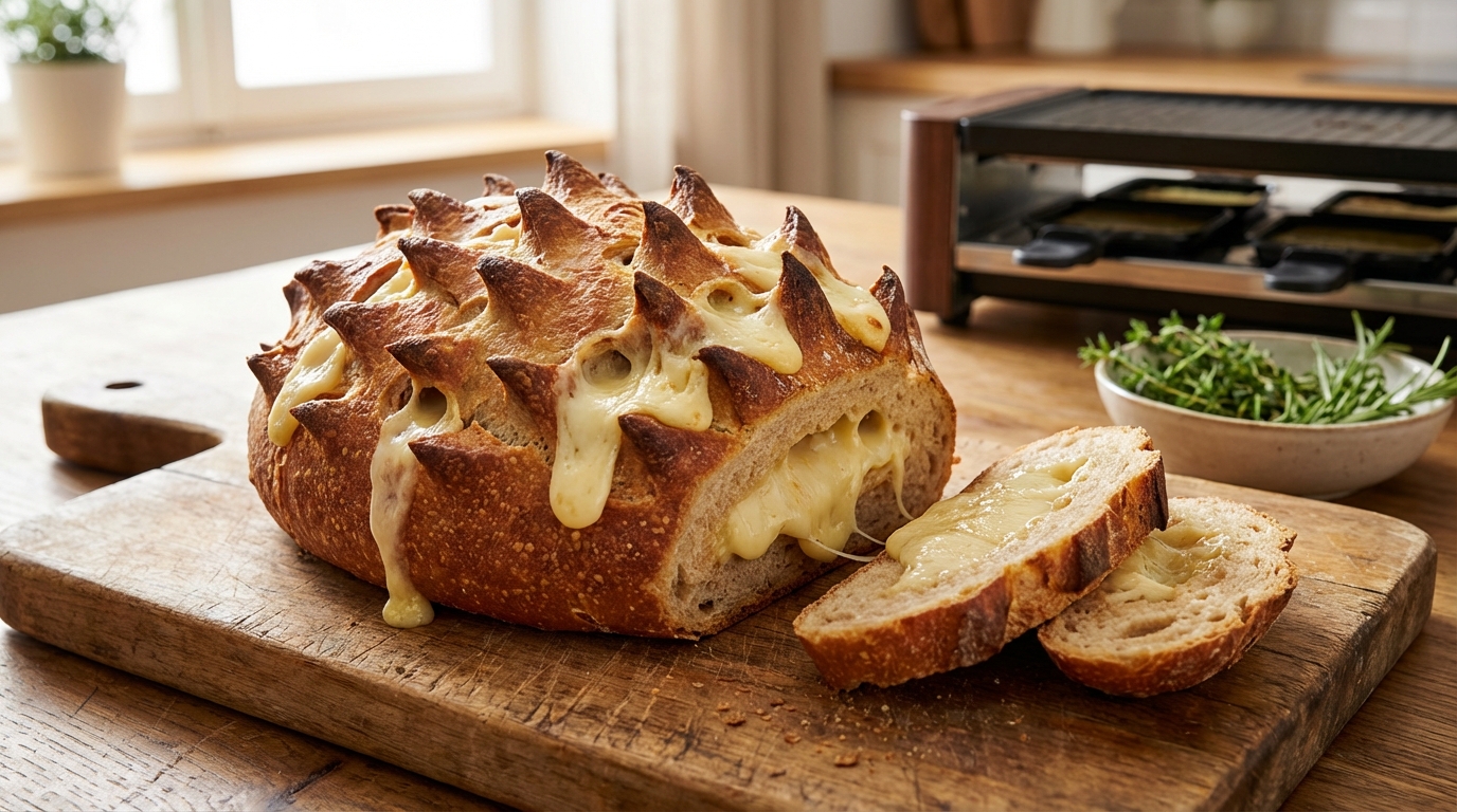 découvrez comment préparer facilement le pain hérisson au fromage à raclette, une recette savoureuse et originale qui ravira vos papilles et impressionnera vos invités.