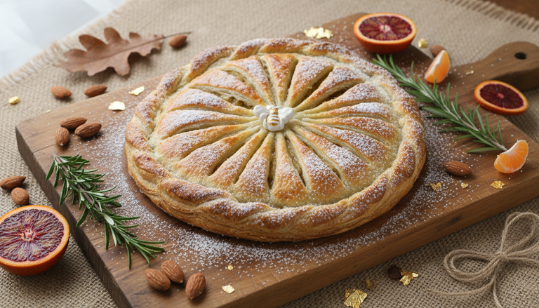 savourez une galette des rois dorée et fondante, riche en arômes irrésistibles, bien meilleure que toutes celles achetées en magasin. découvrez la recette parfaite pour un moment gourmand inoubliable !
