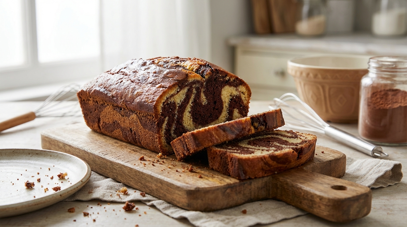 découvrez la recette facile et rapide du cake marbré irrésistible, parfait pour toutes les occasions gourmandes.