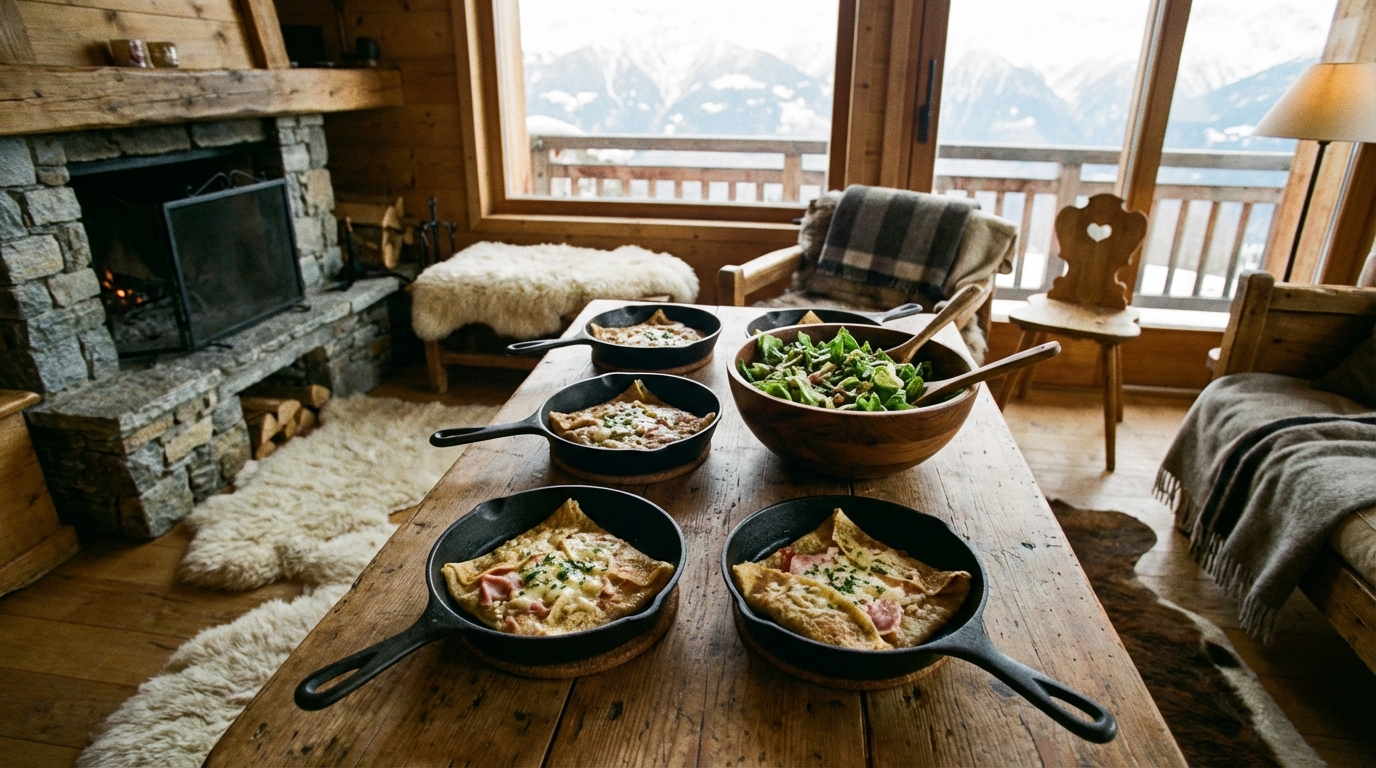 découvrez la recette gourmande des crêpes savoyardes au fromage à raclette, un délice des alpes à savourer en famille ou entre amis pour un moment convivial et réconfortant.