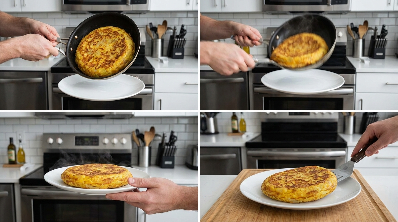 Délice fondant : Omelette façon tortilla au cheddar râpé à savourer