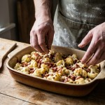 découvrez notre recette gourmande de gratin de choux au fromage à raclette, un délice fondant parfait à partager en famille ou entre amis.
