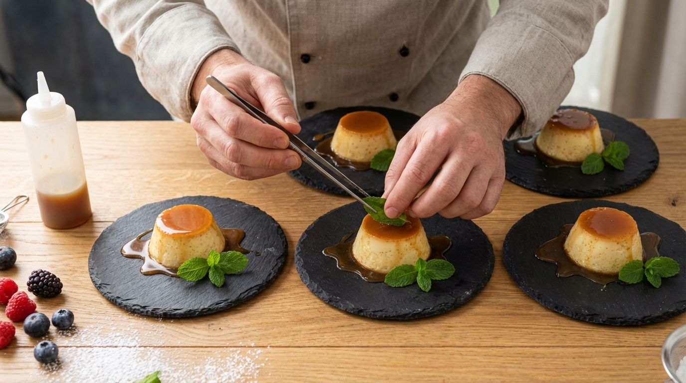 découvrez notre recette simple et rapide de flans vanille légers préparés au thermomix pour un dessert délicieux et facile à réaliser.