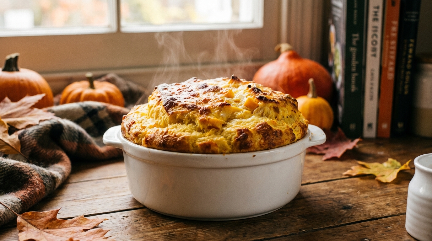 découvrez notre recette gourmande de soufflé au fromage et courge, un plat léger et savoureux à déguster en toute saison.