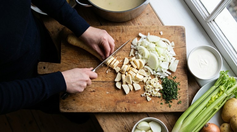 découvrez notre recette facile et savoureuse de velouté de panais au fromage frais, un plat réconfortant parfait pour toutes les saisons.