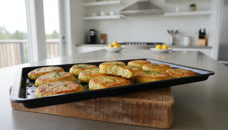 découvrez des galettes de pommes de terre dorées et fondantes prêtes en 10 minutes au four, une recette légère et savoureuse idéale pour toute la famille.