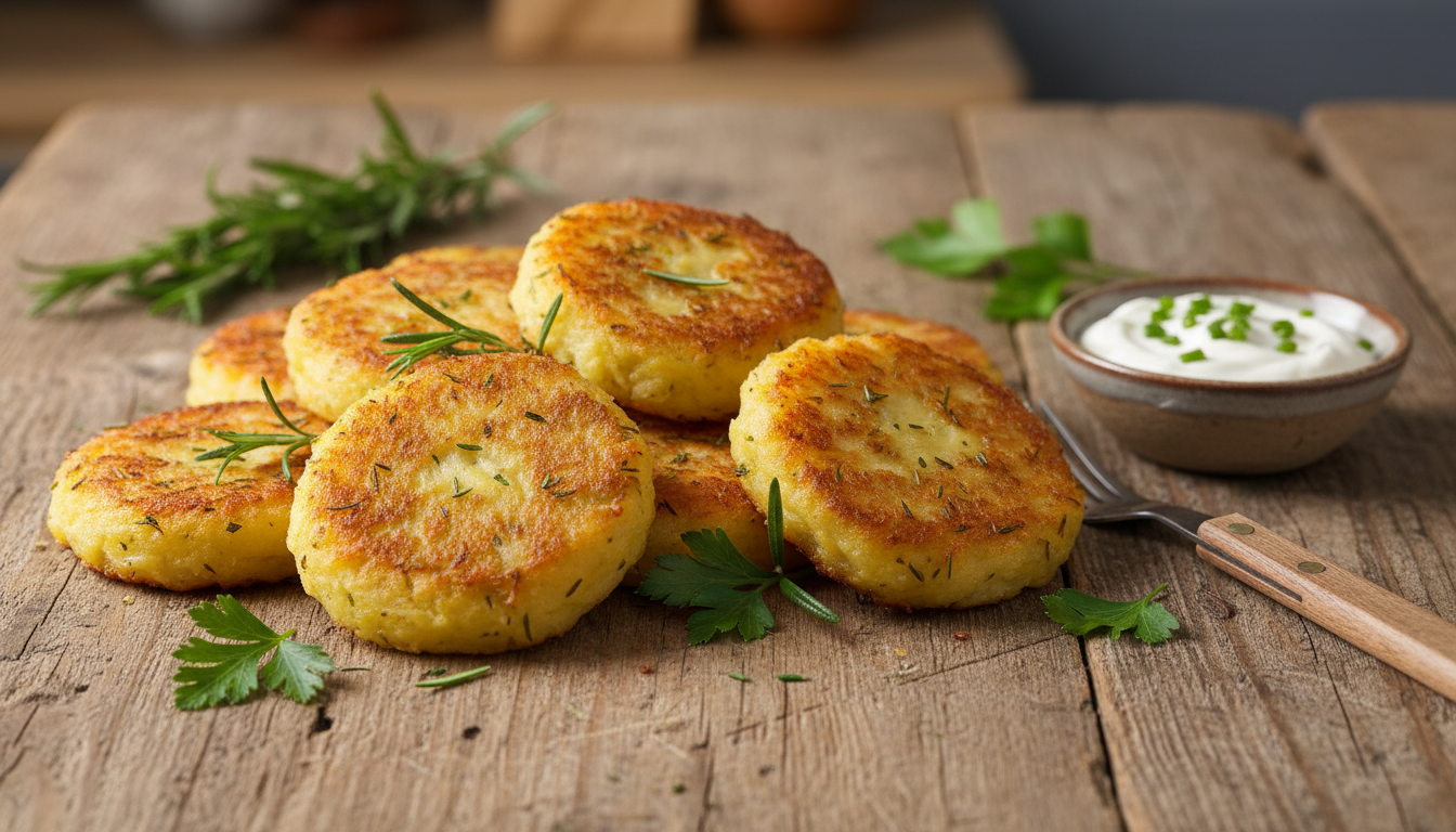 découvrez nos galettes de pommes de terre au four, une recette facile et saine pour savourer une douceur hivernale sans friture ni complication.