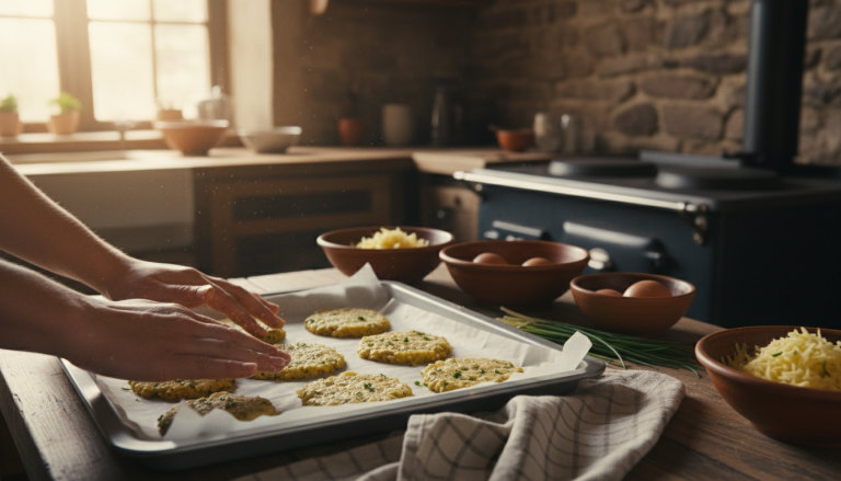 découvrez nos galettes de pommes de terre au four, une recette simple et savoureuse pour une douceur hivernale légère, sans friture ni complication.