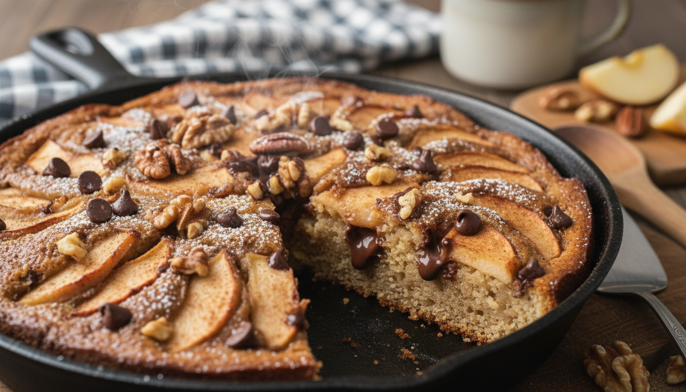 découvrez une recette express de gâteau aux pommes en poêle, sans besoin de four, simple à réaliser et pleine de douceur pour un dessert rapide et savoureux.