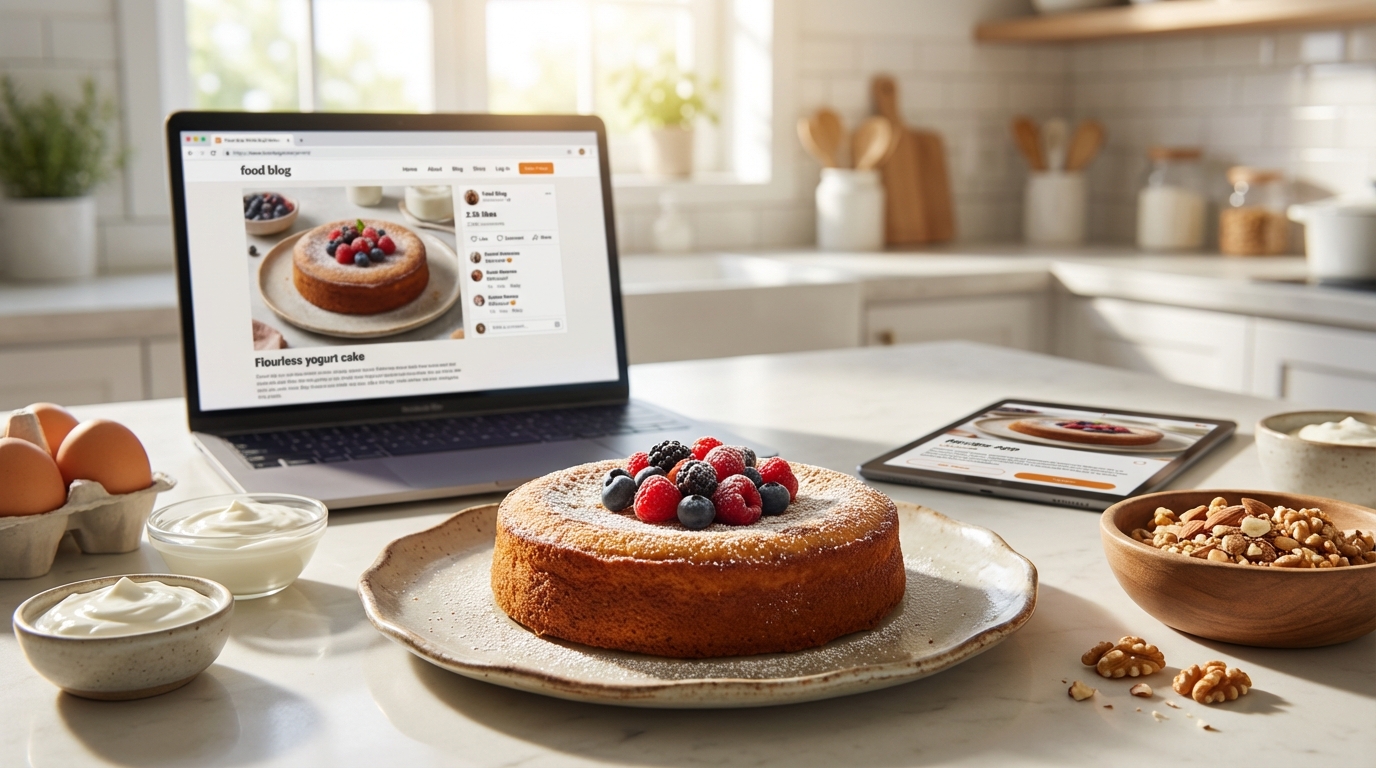 découvrez comment son gâteau au yaourt revisité sans farine fait un énorme buzz en ligne grâce à sa recette innovante et délicieuse qui séduit tous les gourmands.