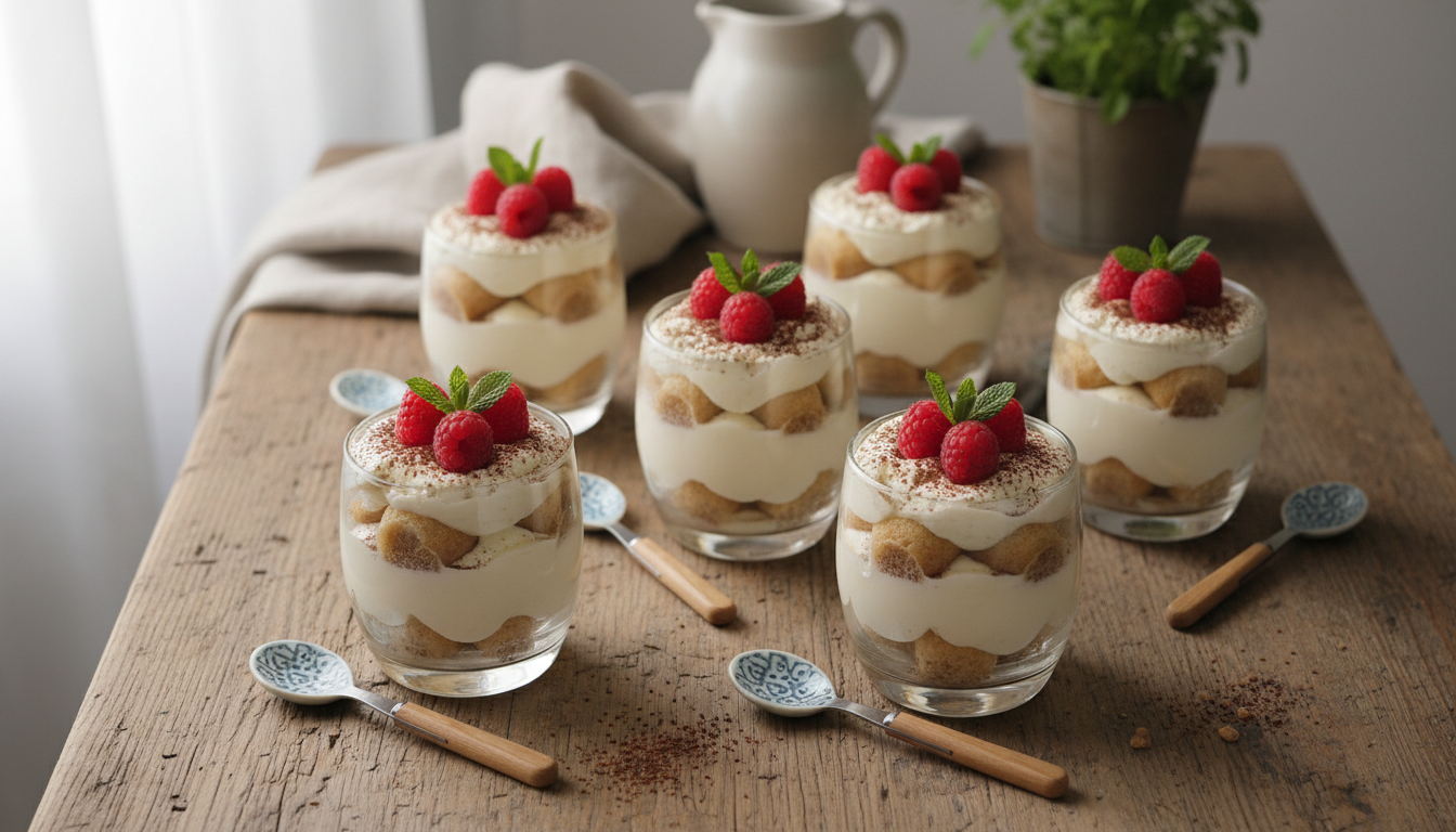 découvrez une recette de tiramisu allégée en troquant le mascarpone contre un ingrédient plus léger, pour un dessert délicieux et deux fois moins calorique.