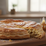 découvrez la galette des rois à l’amande, une gourmandise incontournable avec sa garniture fondante et son feuilletage irrésistible qui séduit tous les palais.