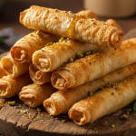 découvrez la recette express de roulés croustillants en pâte filo, parfaits pour un apéro réussi en seulement 15 minutes. simple, rapide et délicieux !
