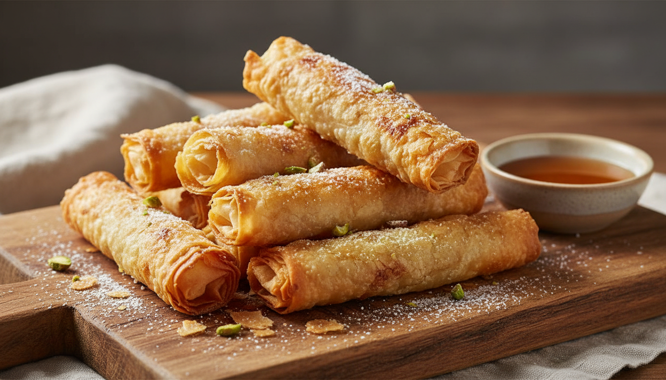 La recette inratable d’apéro : mes roulés ultra croustillants en pâte filo prêts en 15 minutes