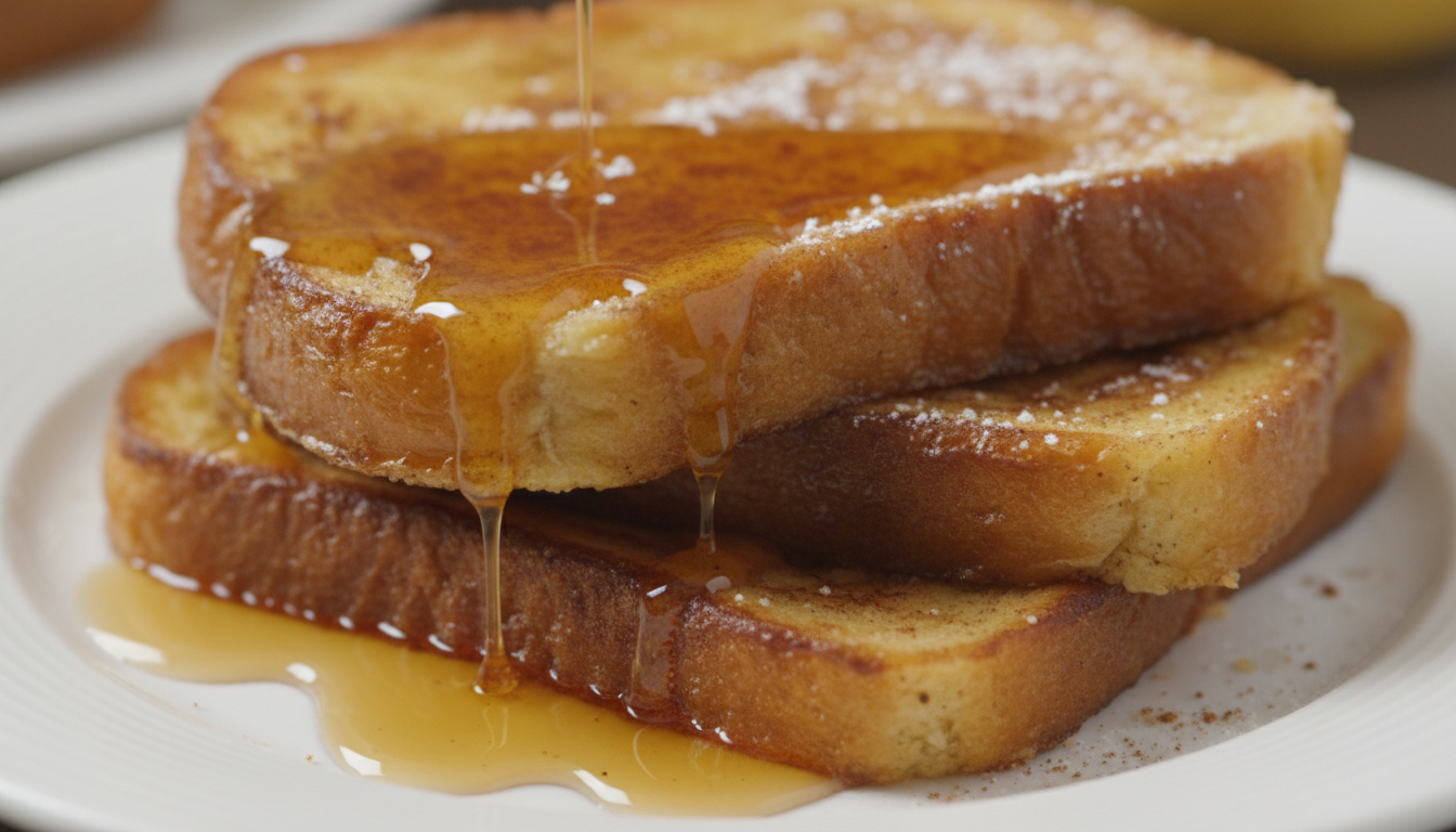 découvrez la recette réconfortante du pain perdu à la cannelle, un classique sucré revisité façon grand-mère, parfait pour un petit-déjeuner gourmand ou un dessert savoureux.