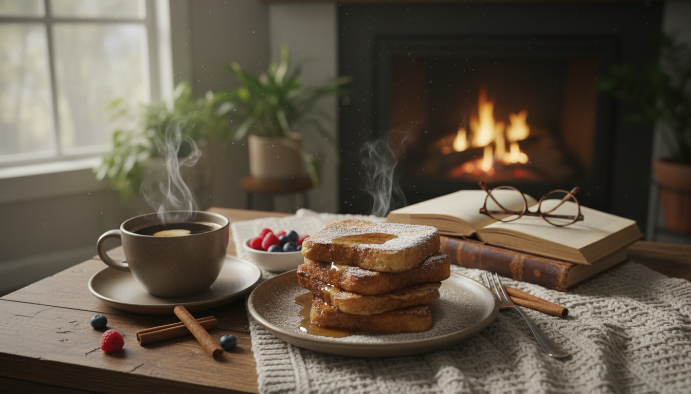 découvrez la recette réconfortante du pain perdu à la cannelle, un classique sucré revisité à la manière de grand-mère, parfait pour des instants gourmands et chaleureux.