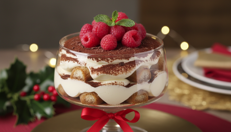 découvrez le tiramisu parfait pour un réveillon inoubliable : trois couches savoureuses, prêt en 15 minutes, et une cuillère suffit pour émerveiller vos invités.