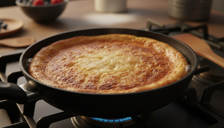 découvrez la recette du gâteau au yaourt à la poêle de grand-mère, avec sa texture dorée et fondante unique, impossible à obtenir au four. un délice simple et rapide à réaliser.