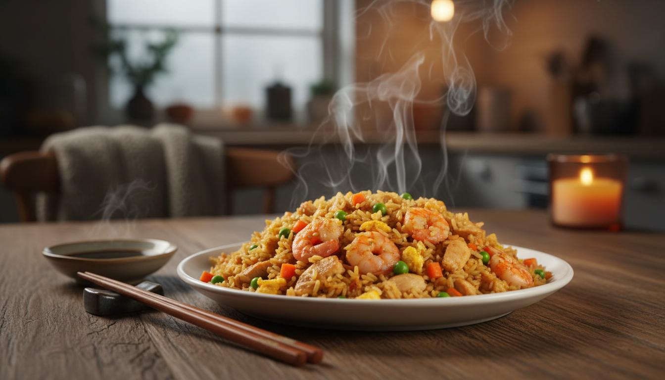 découvrez le parfum enivrant du riz sauté, une recette gourmande et réconfortante pour égayer vos soirées de janvier. un festin simple et savoureux à partager.