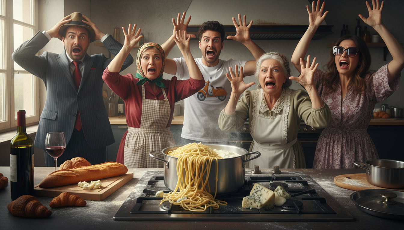 découvrez pourquoi les italiens sont surpris par les méthodes de cuisson des pâtes en france, souvent éloignées de la tradition italienne authentique.