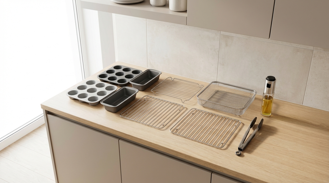 découvrez les accessoires indispensables pour airfryer qui amélioreront votre expérience culinaire et que vous ne soupçonniez pas. optimisez vos recettes et facilitez la cuisson avec ces must-have inattendus.