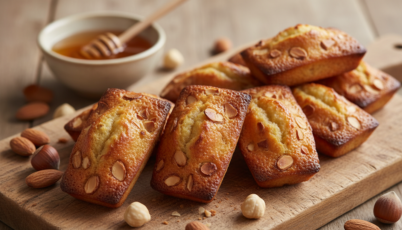 découvrez la recette des financiers amande-noisette façon cyril lignac, une gourmandise moelleuse et irrésistible à savourer sans partage.