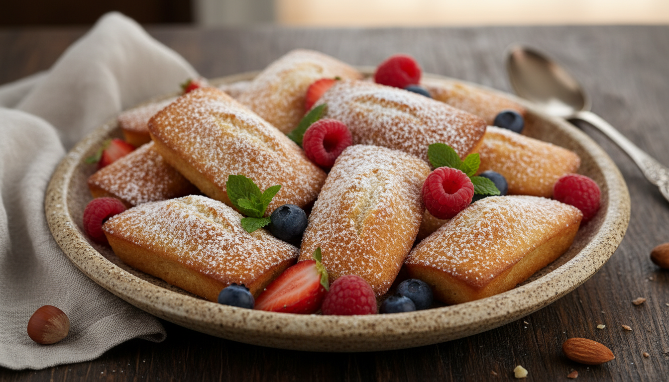 découvrez la recette des financiers amande-noisette inspirée de cyril lignac, une douceur irrésistible et gourmande à savourer sans partage.