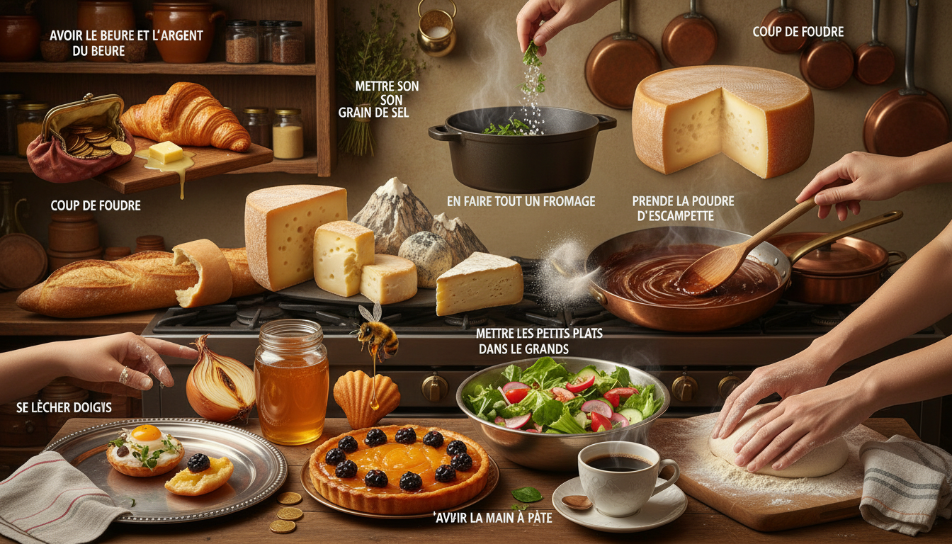 découvrez onze expressions françaises gourmandes qui célèbrent l'art de la cuisine et éveillent vos papilles linguistiques.