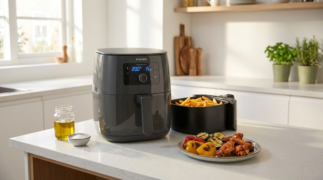 découvrez notre test complet de la philips airfryer série 1000, une friteuse à air qui combine polyvalence et performance pour des repas sains et savoureux.