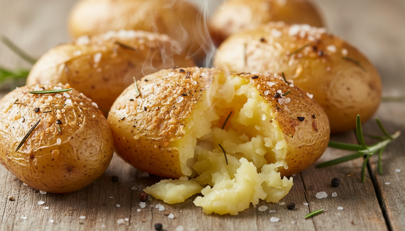 découvrez le secret infaillible pour des pommes de terre au four ultra croustillantes à chaque cuisson. astuces simples et efficaces pour un résultat parfait à chaque fois.