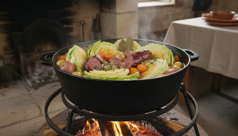 découvrez notre recette de potée de chou mijotée pendant 2 heures, parfaite pour réchauffer vos soirées d’hiver avec une simplicité et une saveur authentique.