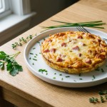 découvrez une recette simple et légère de quiche sans pâte ni gluten au jambon et gruyère, idéale pour un repas healthy et savoureux.