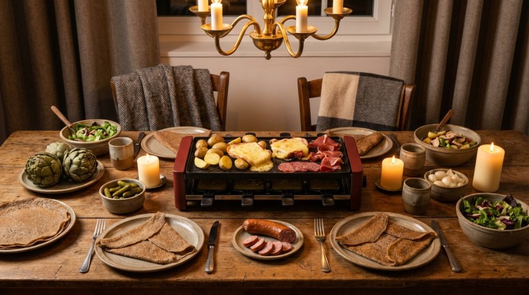 découvrez la raclette façon bretagne, une recette gourmande et audacieuse qui allie les saveurs authentiques bretonnes à la convivialité de la raclette traditionnelle. parfaite pour un repas chaleureux et original.