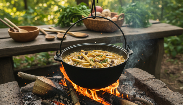 découvrez la recette oubliée des salsifis en poêlée hivernale, aux saveurs chaleureuses de feu de bois, idéale pour régaler tous vos convives lors des repas d'hiver.
