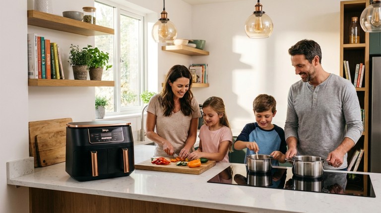 découvrez le test complet du ninja air fryer max pro, une friteuse familiale de 6,2 l qui combine design élégant et performances exceptionnelles pour des cuissons rapides et saines.