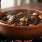 découvrez notre recette maison du bourguignon, où le vin, un feu doux et une viande fondante s’unissent pour offrir une explosion de saveurs inoubliable.