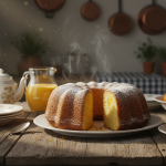 découvrez notre gâteau moelleux à l’orange, une recette délicieuse qui emplit votre maison de parfums chaleureux et rappelle les douceurs intemporelles de grand-mère.