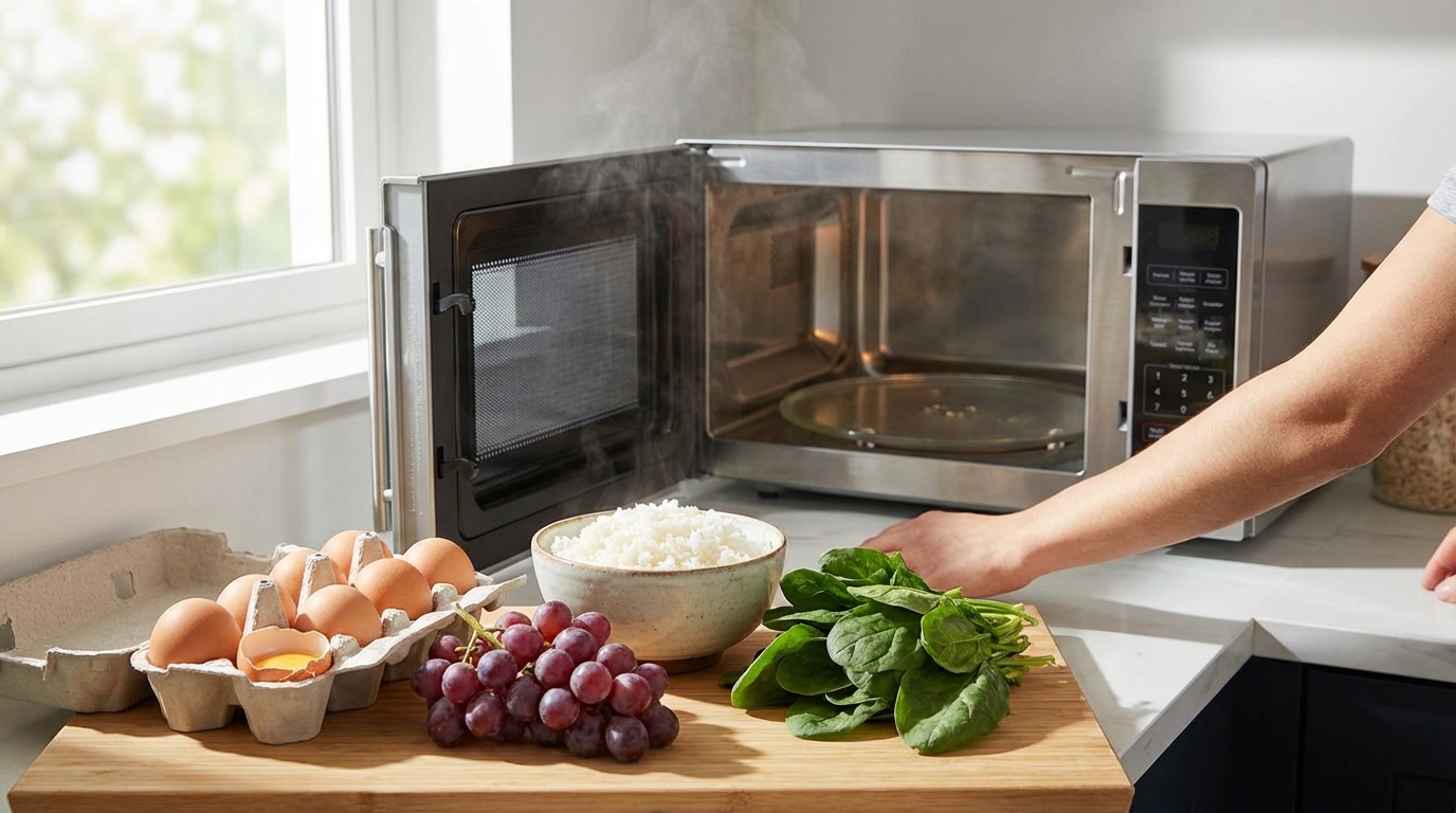 découvrez quels aliments deviennent nocifs lorsqu'ils sont chauffés au micro-ondes et apprenez à éviter ces dangers pour votre santé.