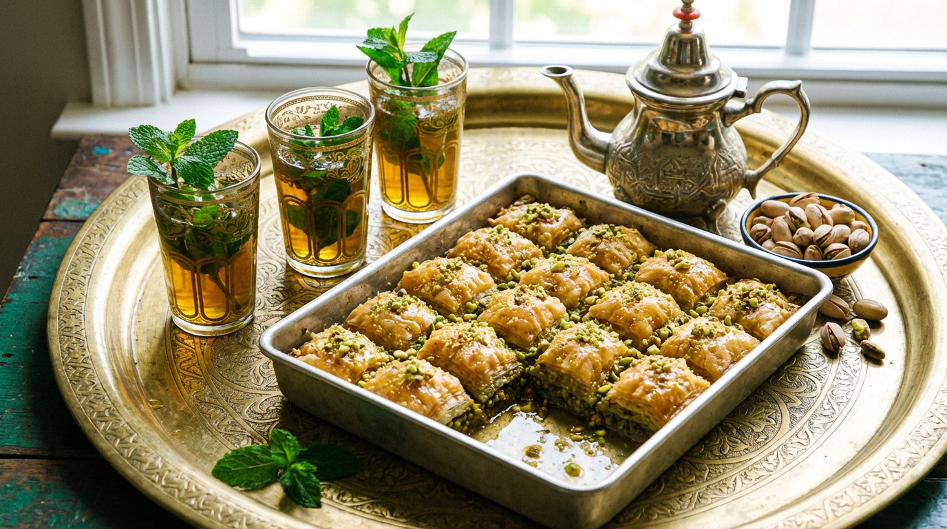 découvrez la recette gourmande et raffinée des baklavas marocains légers aux pistaches, un délice sucré et croustillant parfait pour toutes les occasions.
