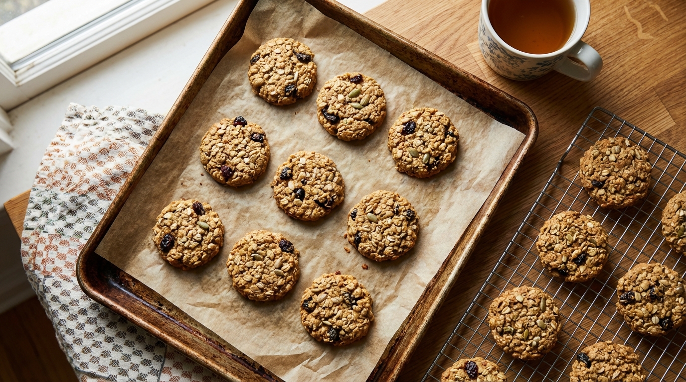 découvrez notre recette gourmande de biscuits légers à la farine d’avoine, alliant plaisir et bien-être pour une collation saine et savoureuse.