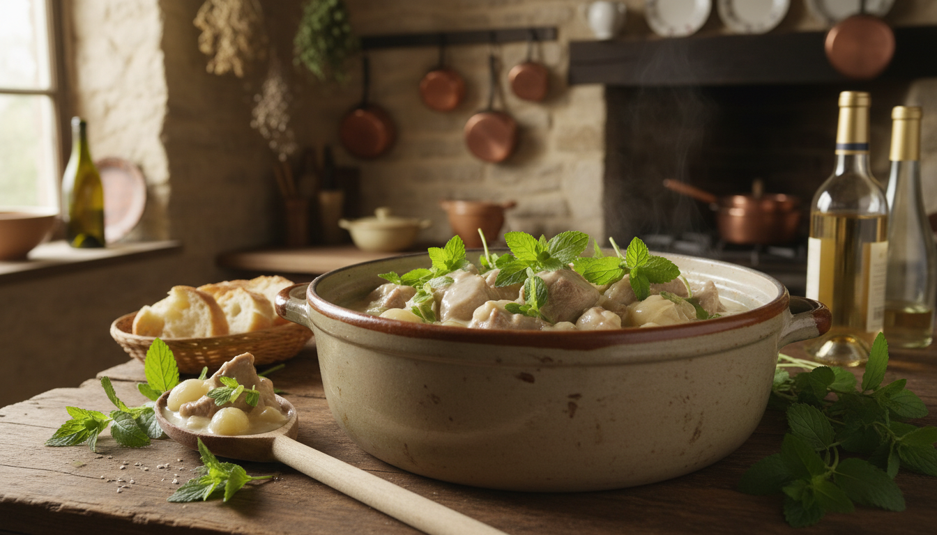 découvrez la recette raffinée de la blanquette fondante à la verveine, parfaite pour une saint-valentin pleine de douceur et de gourmandise.