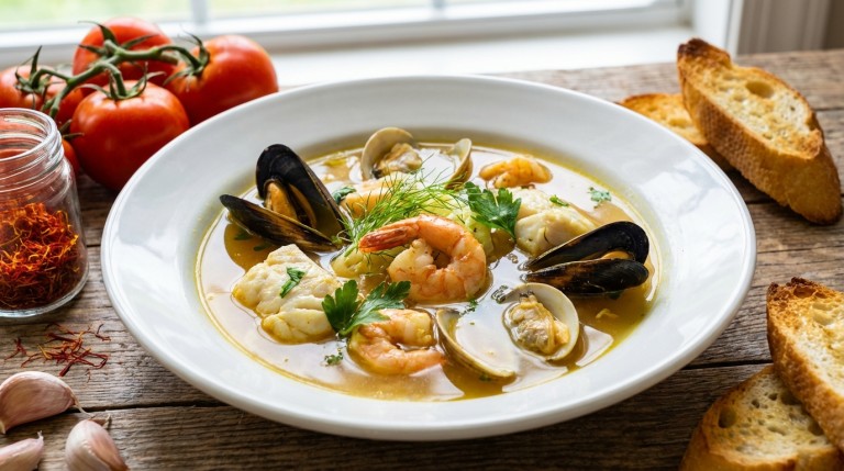 découvrez notre recette de bouillabaisse légère, savoureuse et pleine de fraîcheur, idéale pour un repas sain et gourmand aux saveurs méditerranéennes.