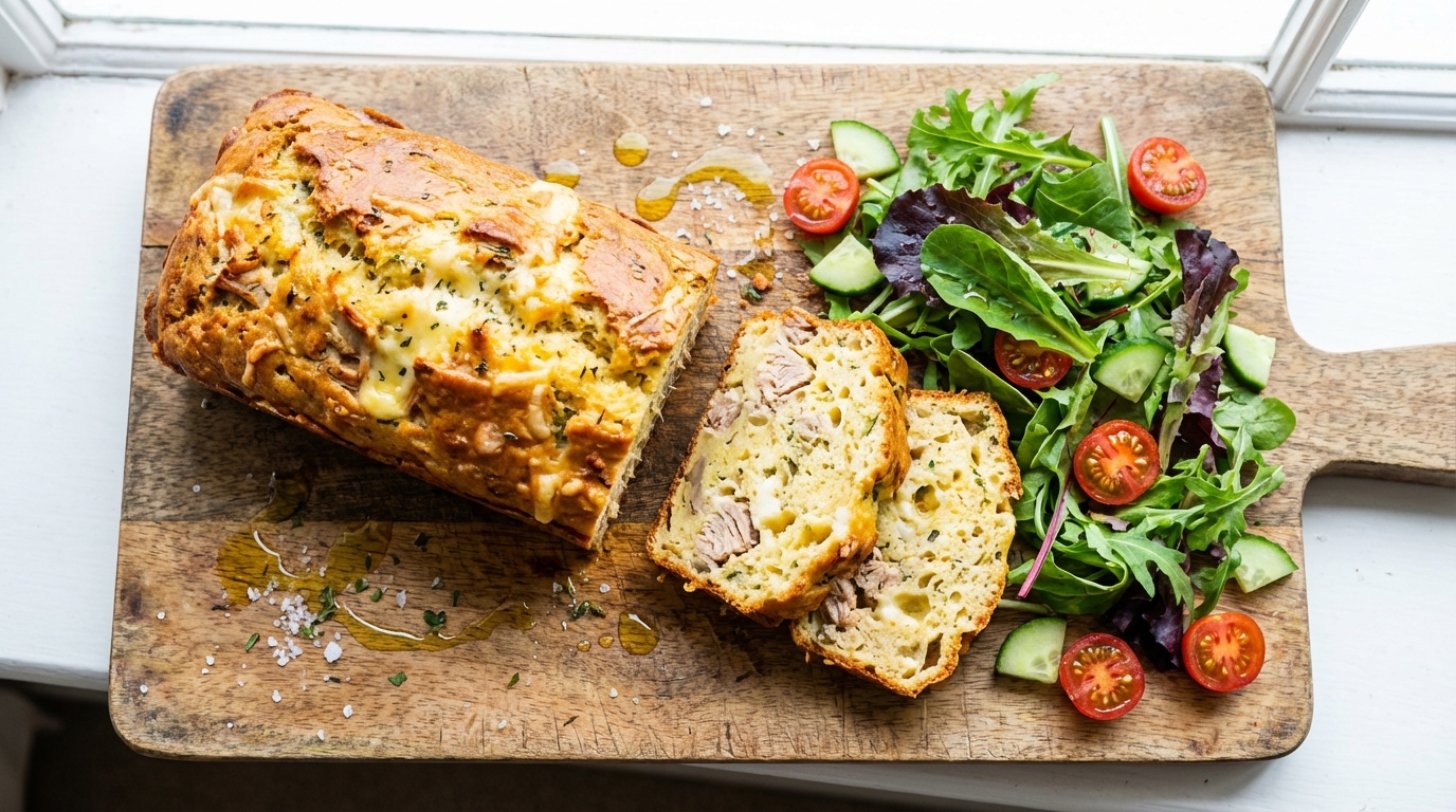 découvrez notre recette de cake léger au thon et fromage, une entrée gourmande et saine parfaite pour un repas équilibré sans culpabilité.